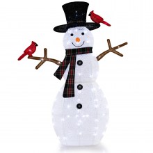 4.2-ft-lighted-christmas-snowman-decoration-1
