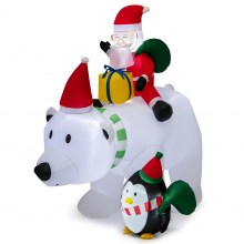 7.5-ft-tall-inflatable-polar-bear-christmas-decor-1